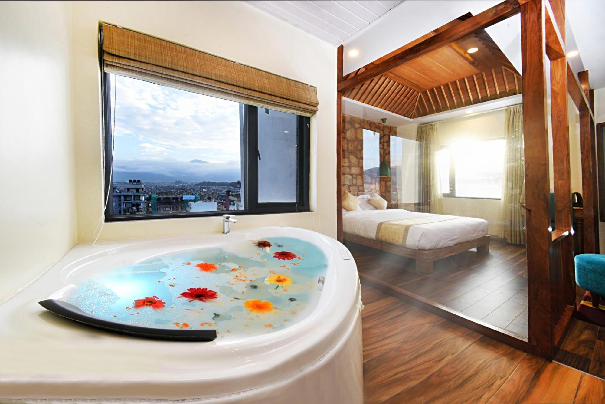 Woodapple Hotel And Spa Kathmandu Exterior foto